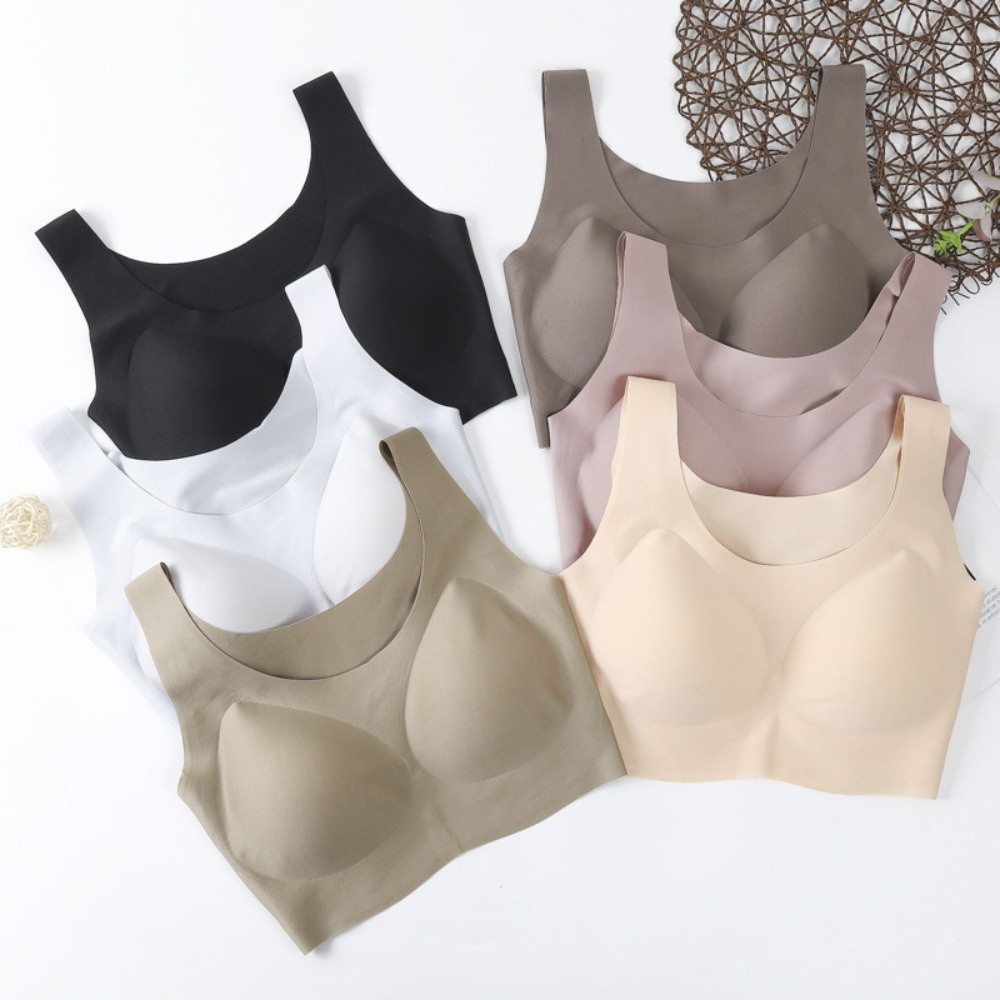 Bralette Wireless Soft - Sutiã sem fio com fechamento suave,