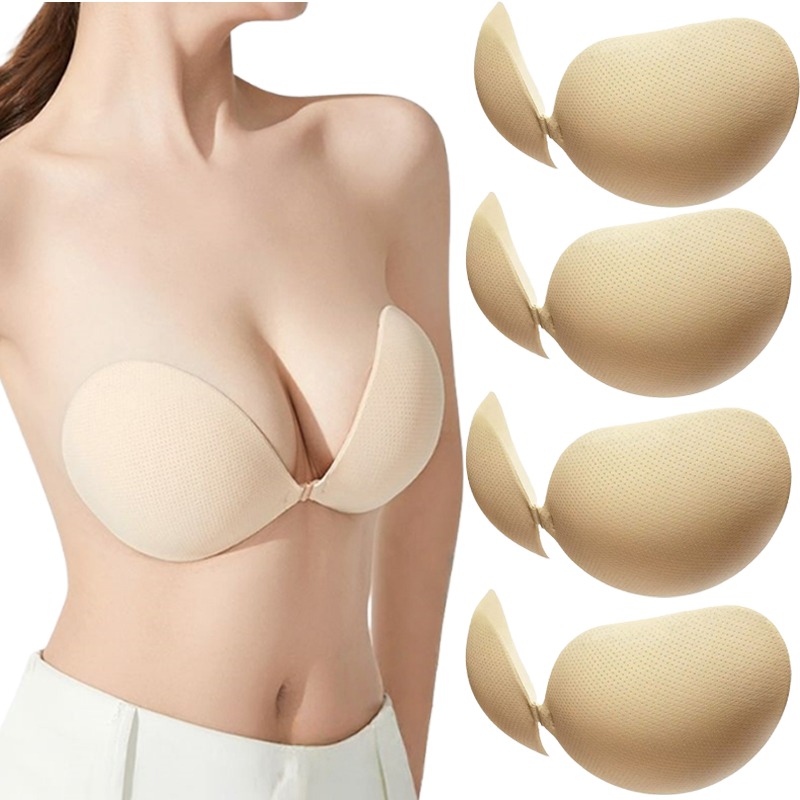 Sutiã Adesivo Push Up com Almo - Strapless Bra Backless avaliação e preço